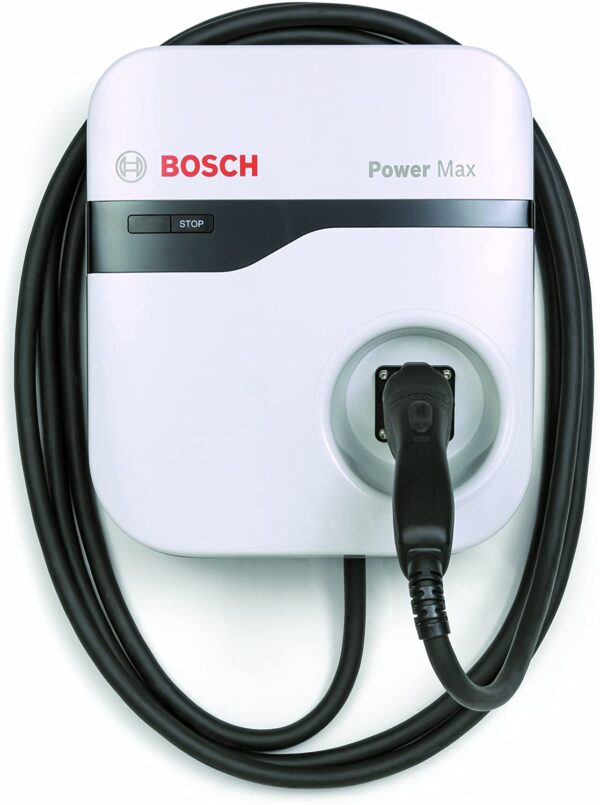 Bosch EL-51253 Power Max 30 Amp Electric Vehicle Charging Station with 18′ Cord