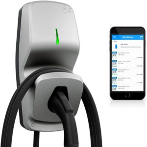 FLO Home X5, Level 2 Electric Vehicle (EV) Smart Charger, 30 Amp, 240V, WiFi Connected, Safety Certified